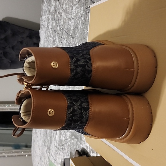 Michael kors denim embroidered boots - Picture 8 of 8